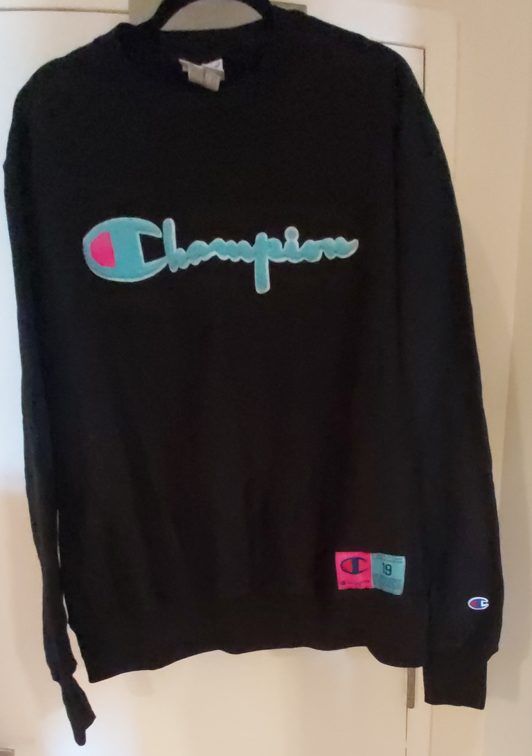 Champion Black Crewneck Sweatshirt - photo 2