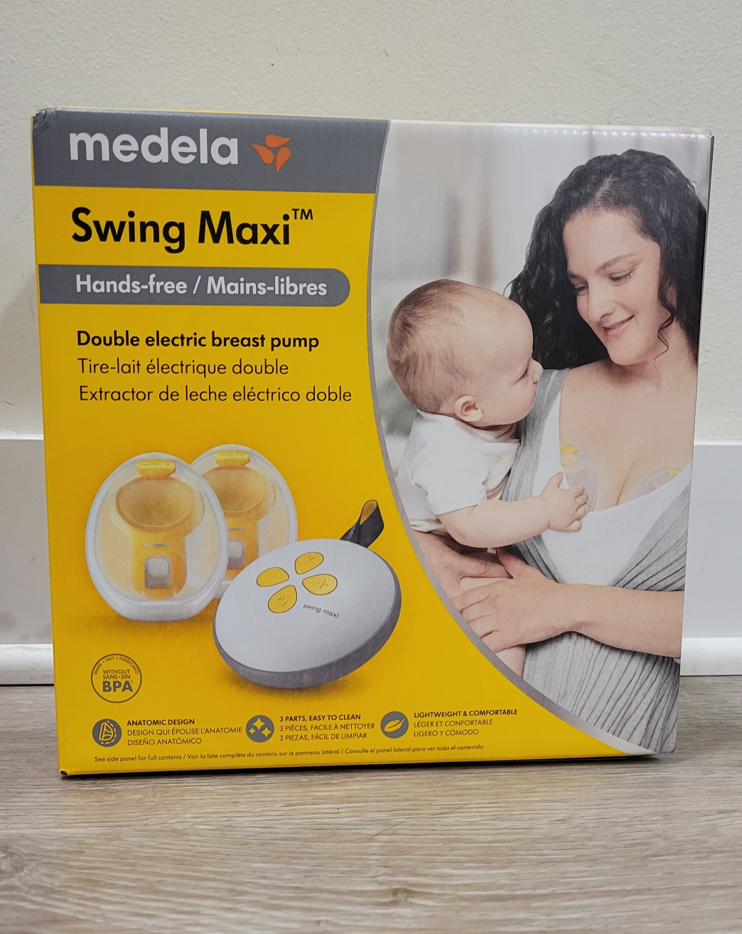 New Medela Swing Maxi Hands-Free Double Electric Breast Pump