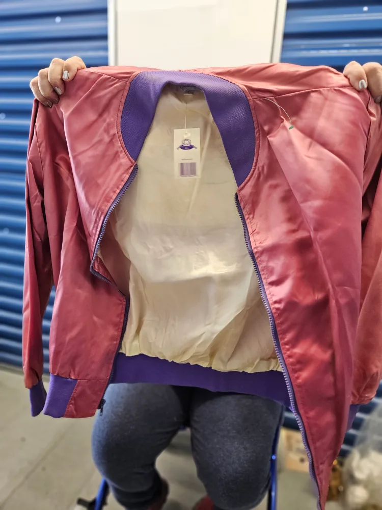 Vintage Crown Royal Collection Satin Jacket - Size L image indicator(3)