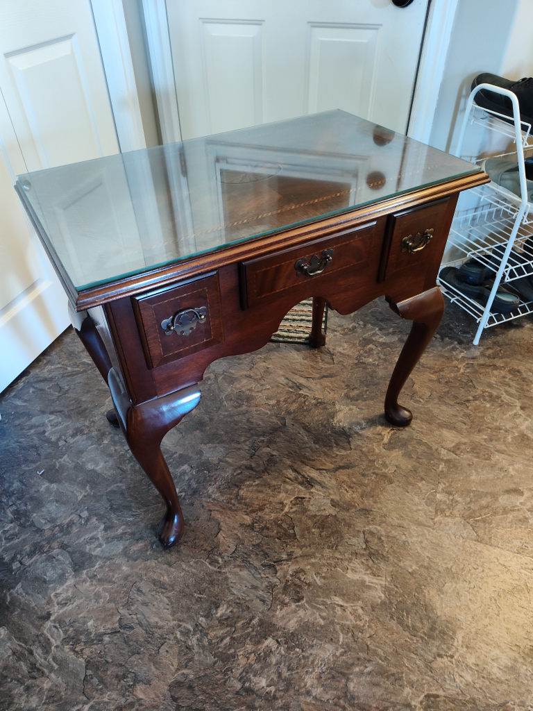 Baetz Furniture Coffee Table with Glass Top