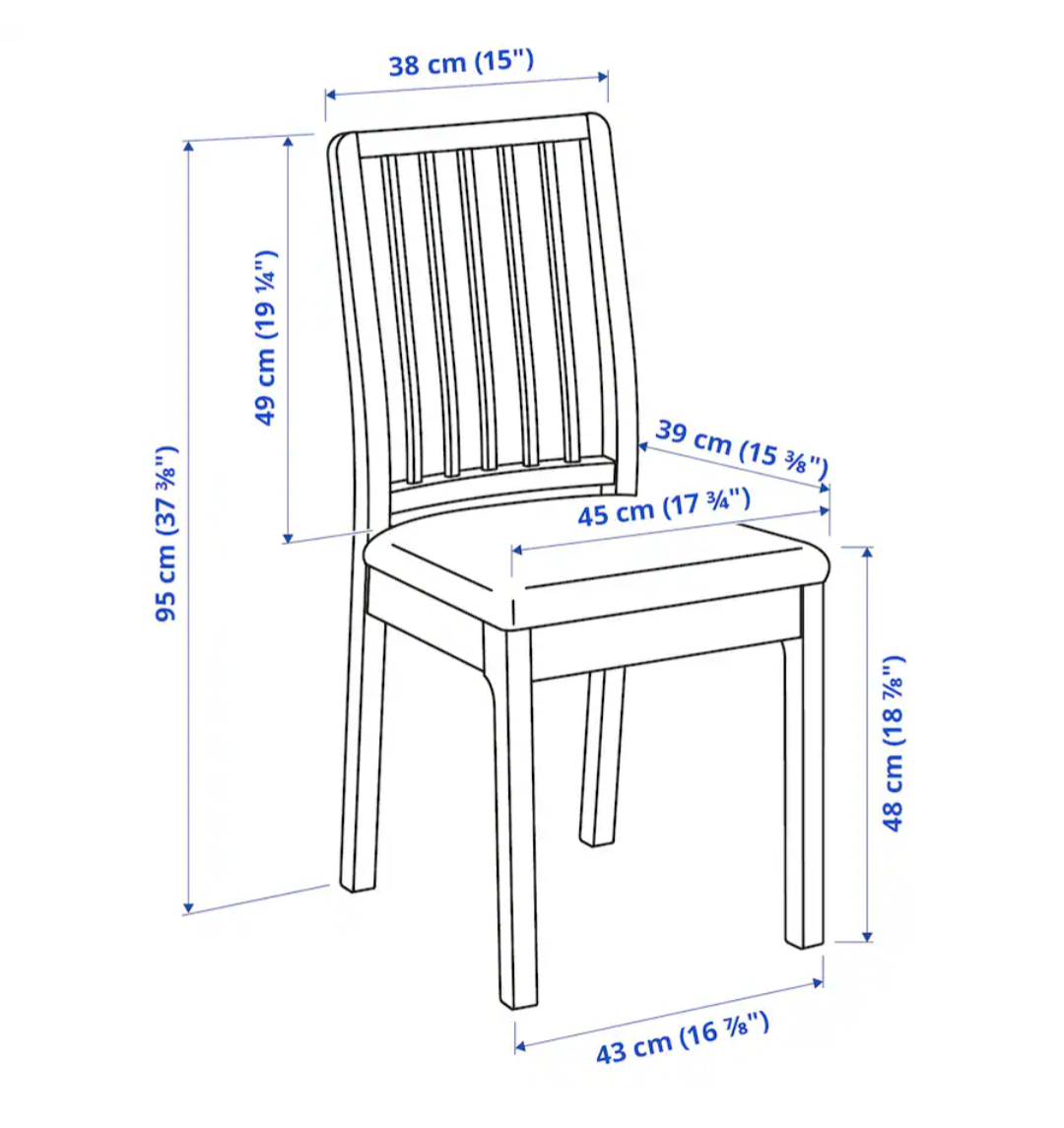 IKEA Dining Chairs - Dark Brown (two) - photo 3