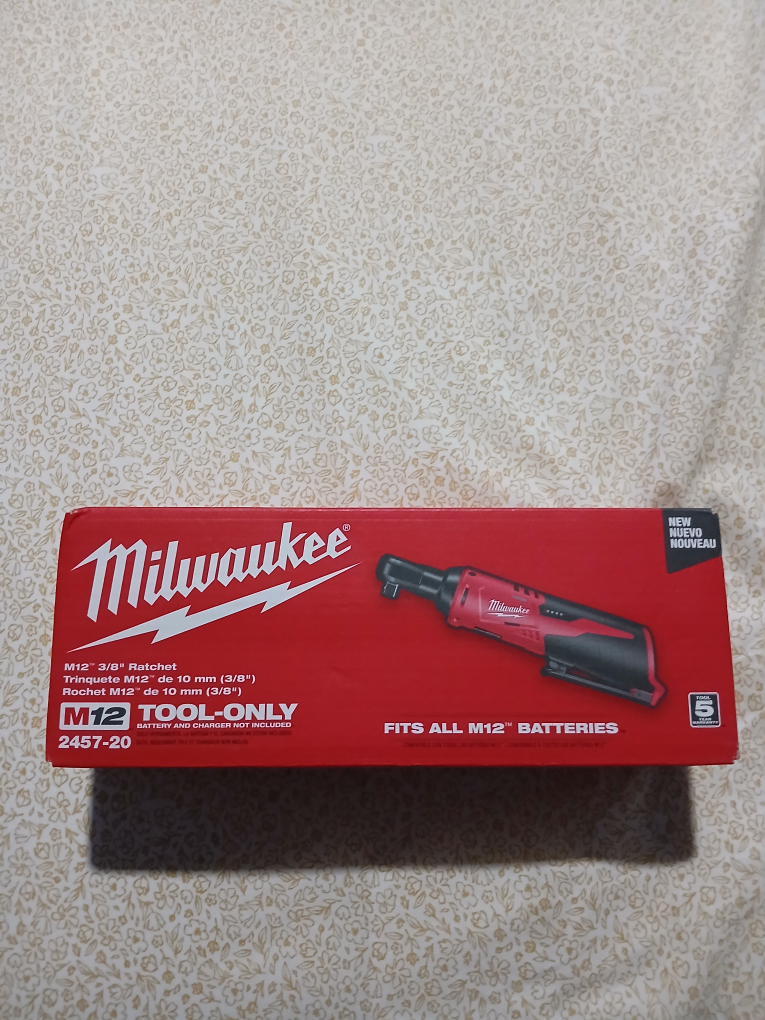 Milwaukee M12 3/8" Ratchet - 2457-20
