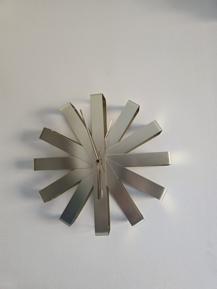 Modern Metal Wall Clock