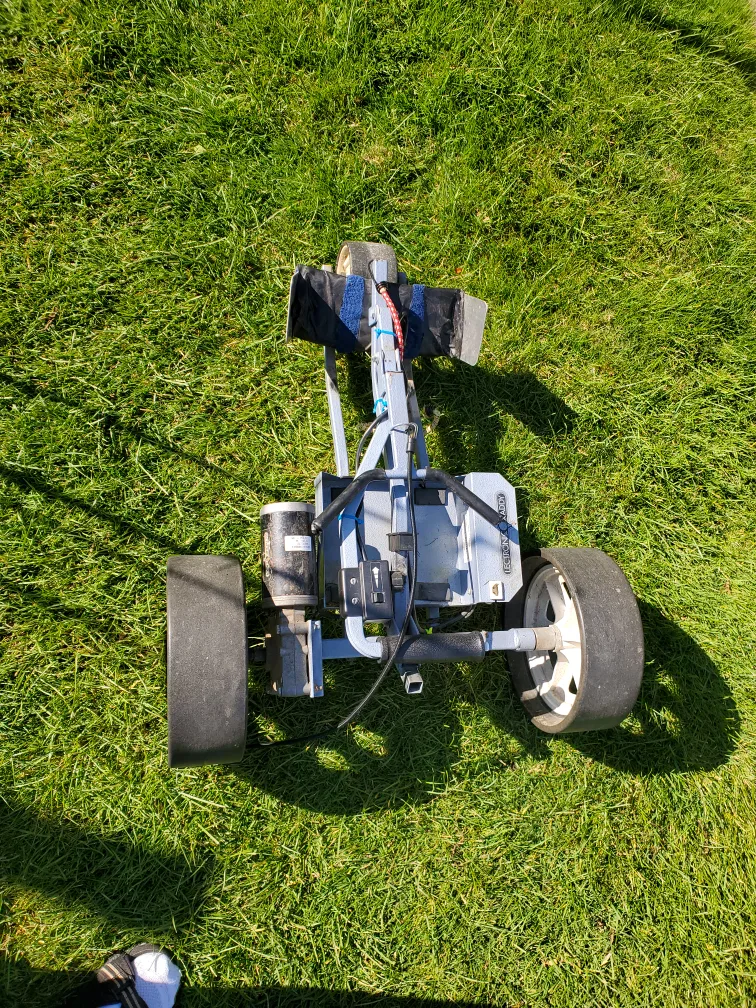 electric kaddy golf push cart image indicator(2)