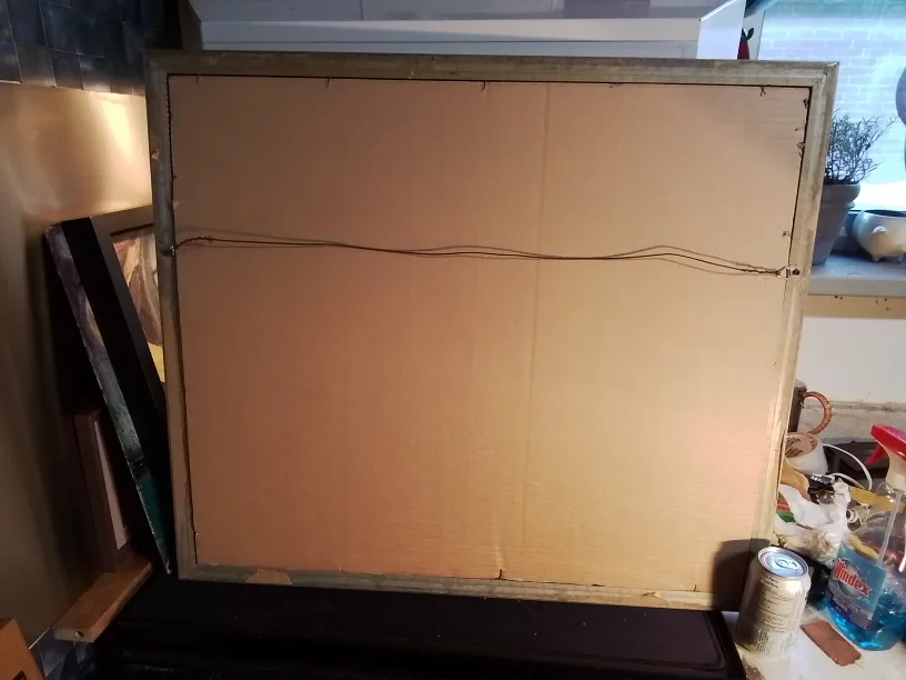 Original Framed winter landscape painting by L. Yeomans image indicator(9)