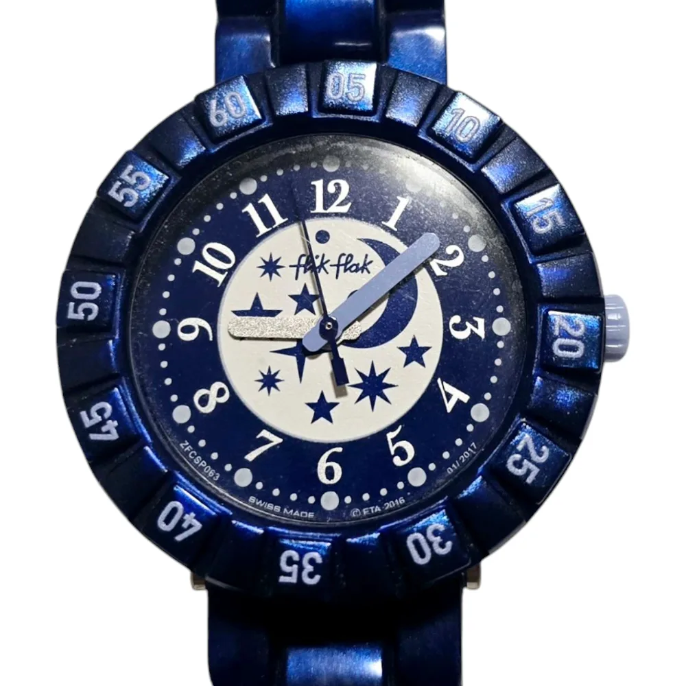Flik Flak Wonderful Sky Blue Watch image indicator(8)
