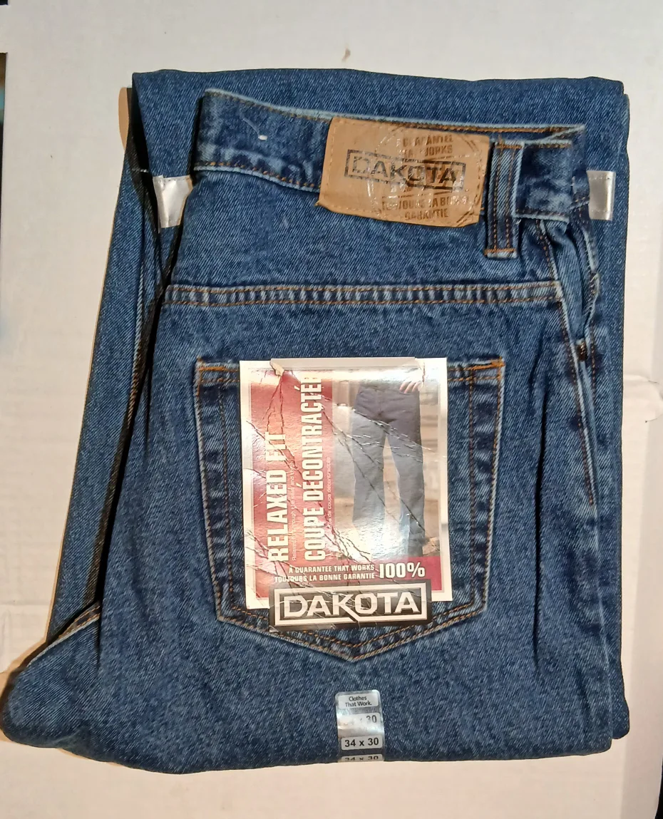 Men's Dakota Relaxed Fit Jeans - Size 34x30 image indicator(2)