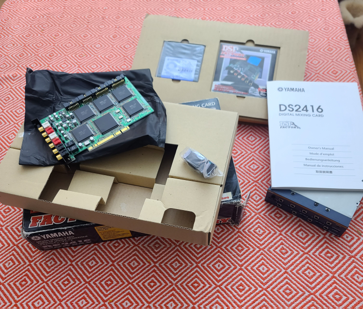 Yamaha DS2416 Digital Recording Card with Audio Expansion Bay. - photo 5