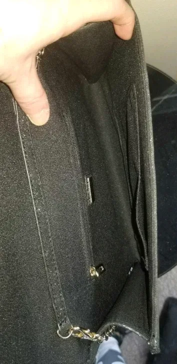 GUESS Black Glitter Clutch image indicator(2)