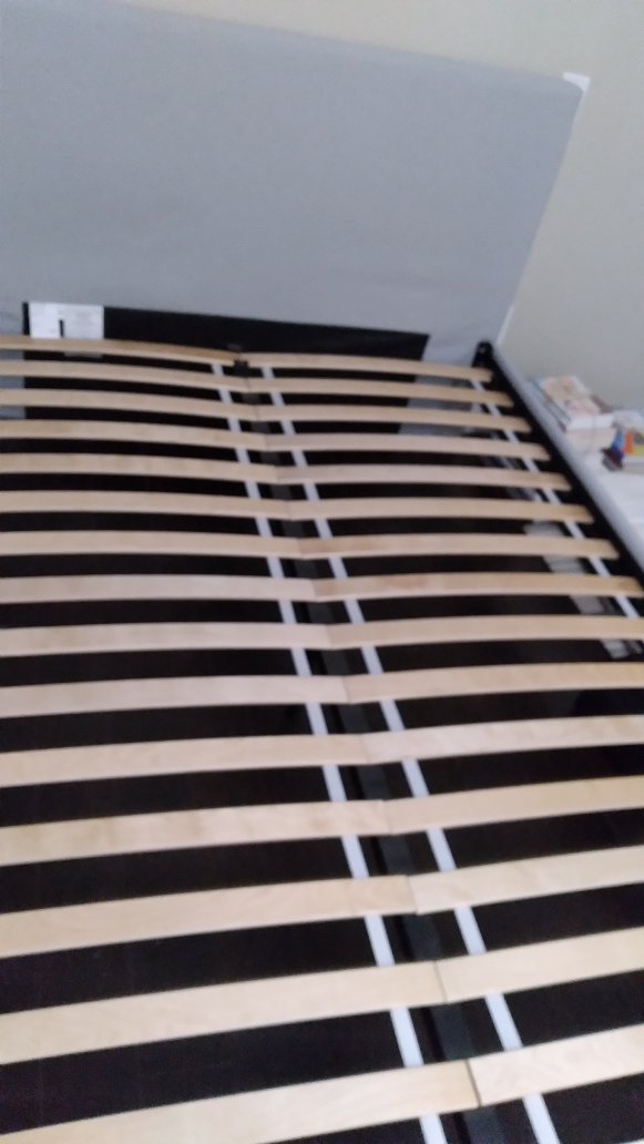 IKEA full size GLADSTAD frame + mattress - photo 2