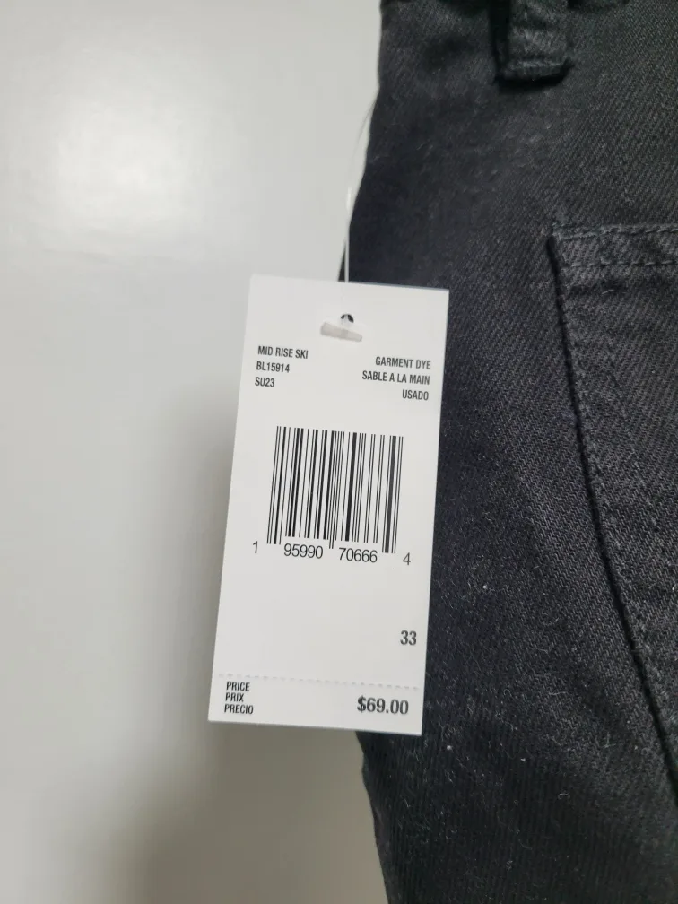 Buffalo David Bitton Black Denim Mini Skirt image indicator(5)