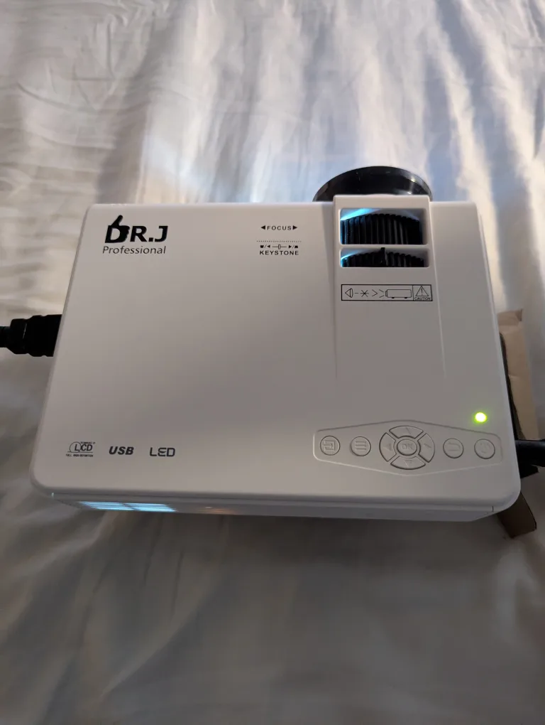 Dr. J Professional Mini Projector image indicator(5)