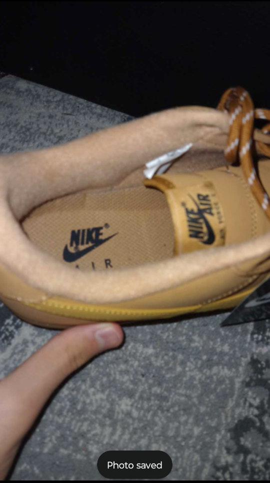 Nike Air Force 1 '07 Suede Sneakers - Wheat - photo 2