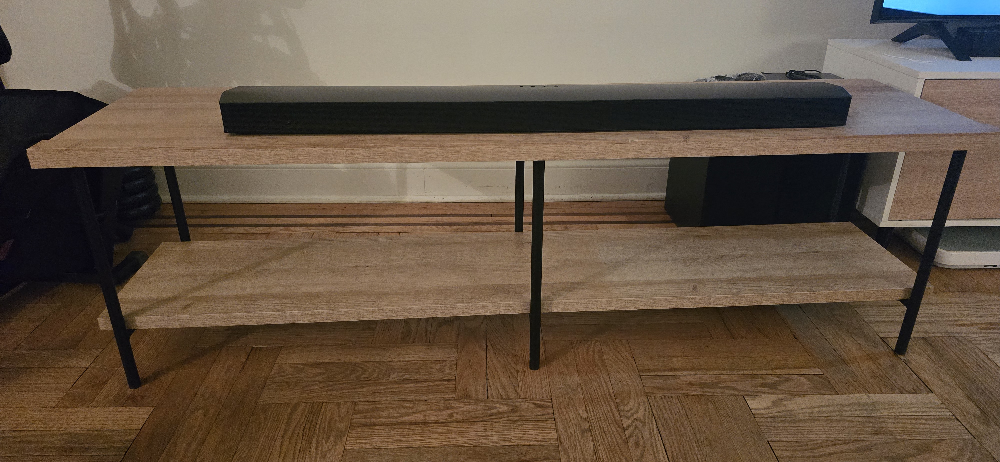 60" Wide Wood and Metal