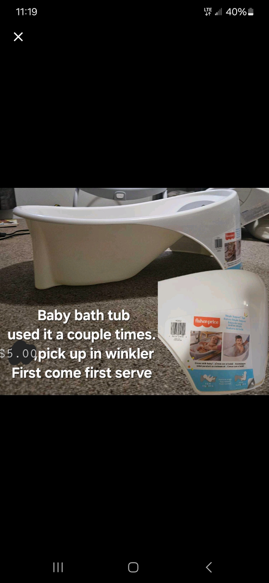 Fisher-Price Baby Bath Tub