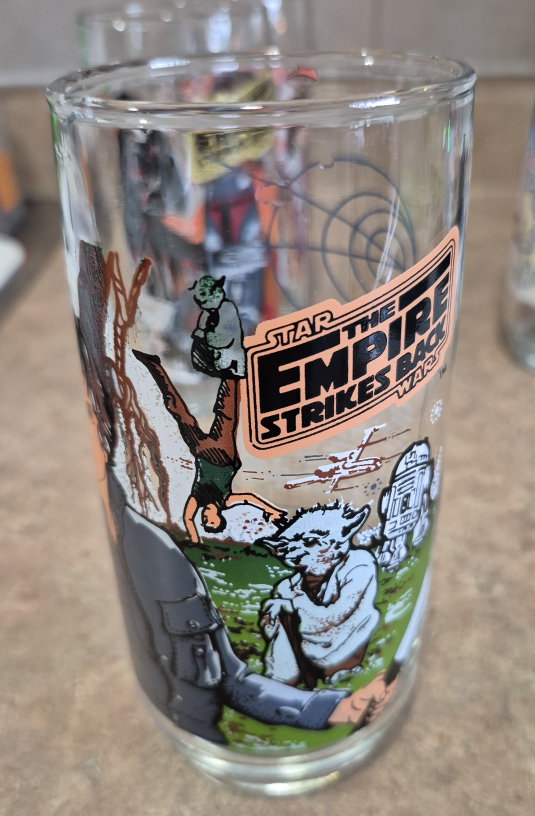 Vintage Star Wars The Empire Strikes Back Glasses (Set of 4) - photo 2
