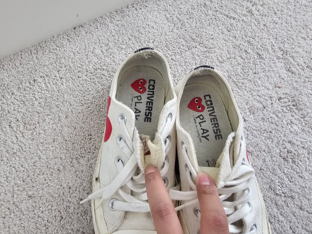 Converse x Comme des Garçons PLAY Chuck Taylor Low Top Sneakers image indicator(5)
