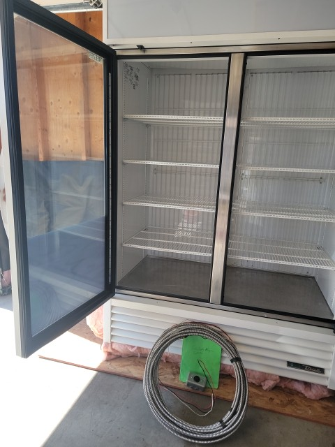 True Two-Door Reach-In Refrigerator