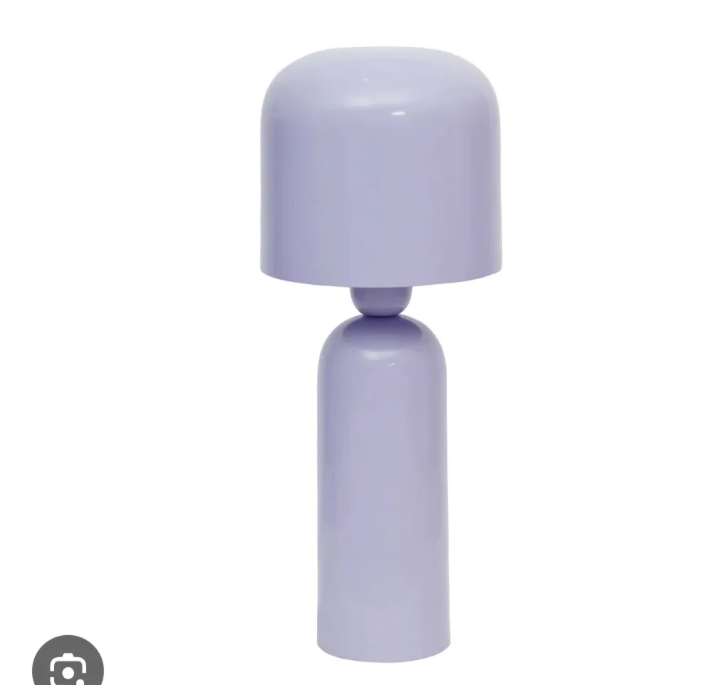 Pair of Moe's Echo Gloss Table Lamps - Taupe image indicator(8)