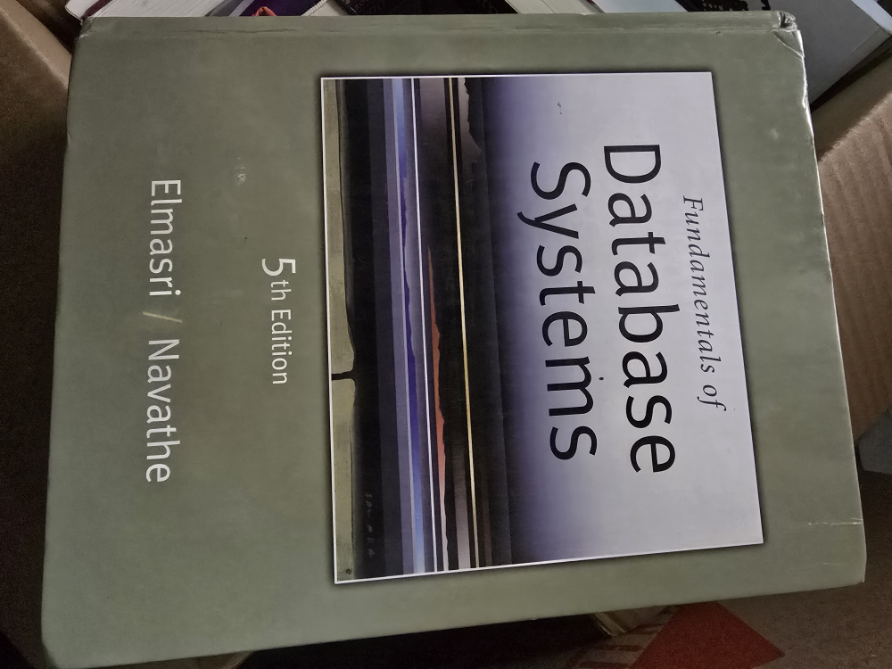 Fundamentals of Database Systems, 5th Edition Textbook