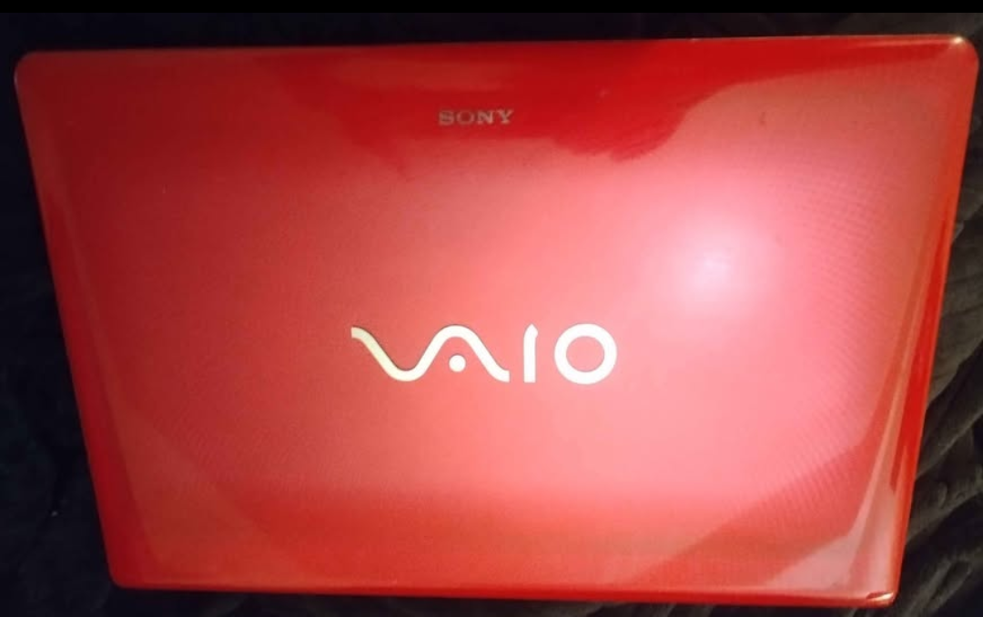 Pink Sony Vaio Laptop