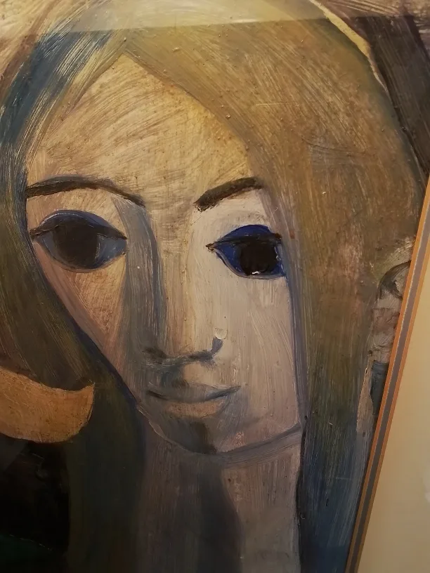 Framed Abstract Painting of a Woman image indicator(4)