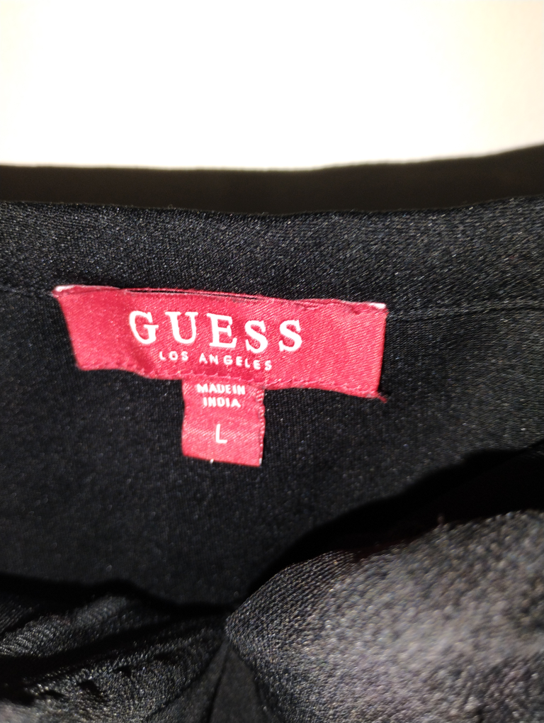GUESS Black Off-the-Shoulder Bodysuit - Size L - photo 2