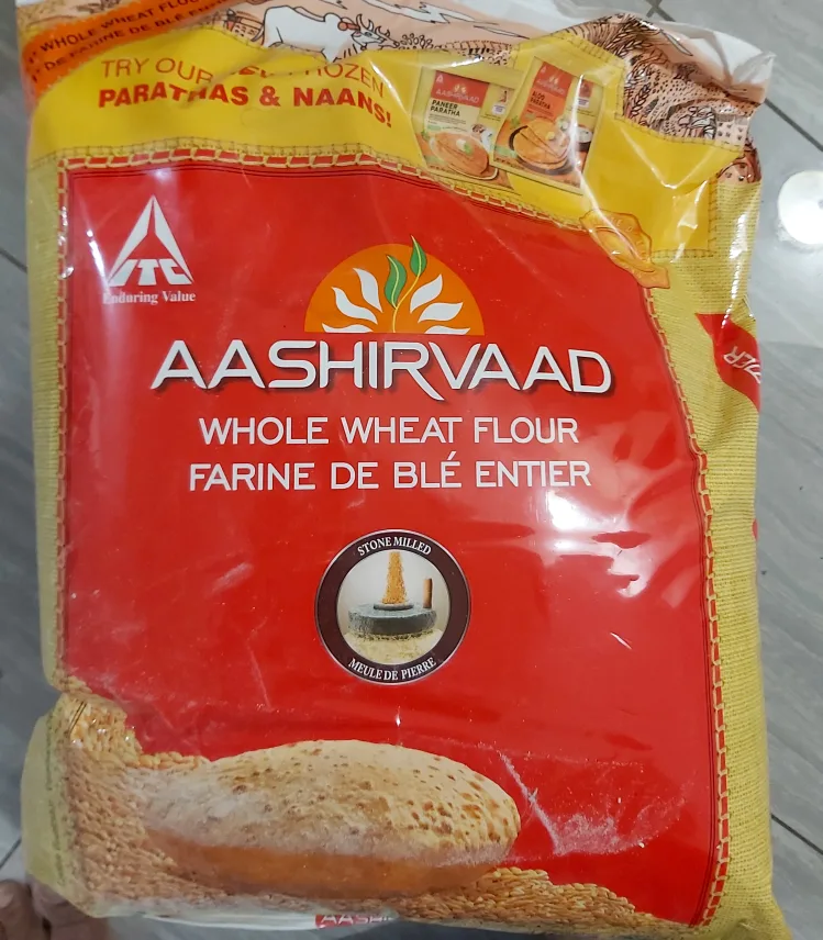 Aashirvaad Whole Wheat Flour - 9.97 kg image indicator(2)