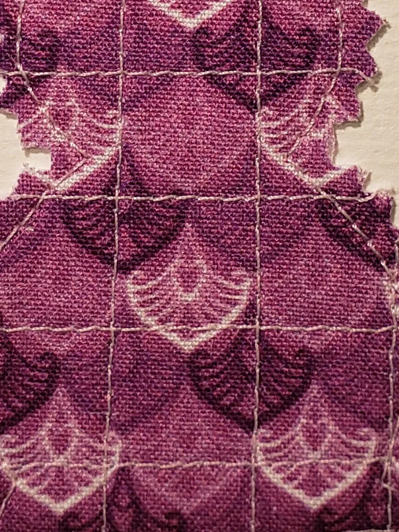 Handmade Quilted Pink Bunny Card image indicator(3)