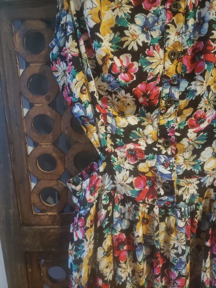 Topshop Floral Romper image indicator(4)