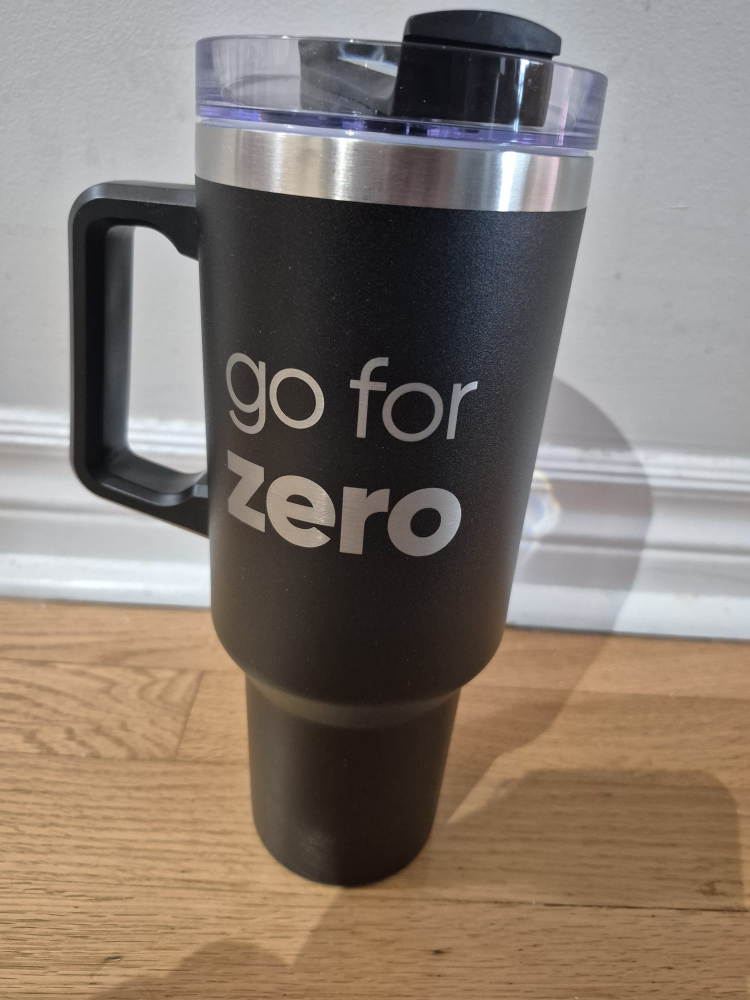 Black Travel Mug 💚
