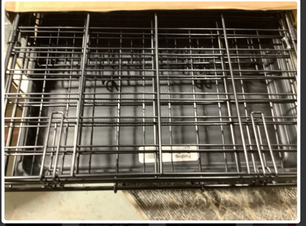 Pet Cage -  Foldable Dog Crate - 24" L 18" W 19" H - photo 3
