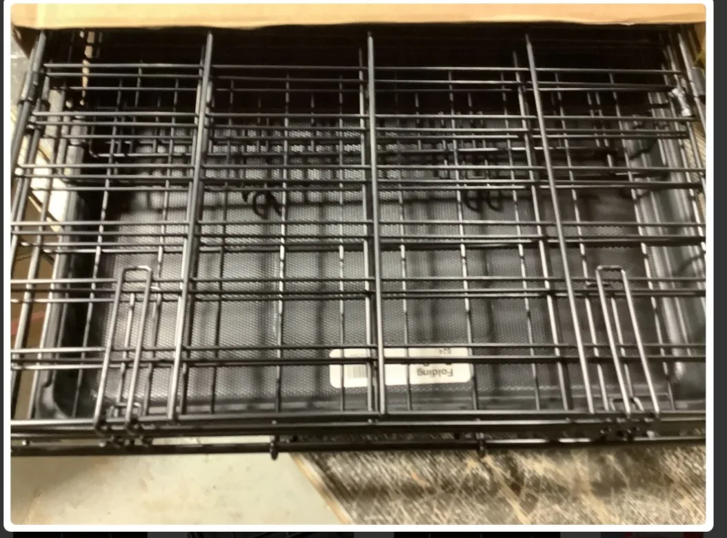 Pet Cage -  Foldable Dog Crate - 24" L 18" W 19" H image indicator(3)