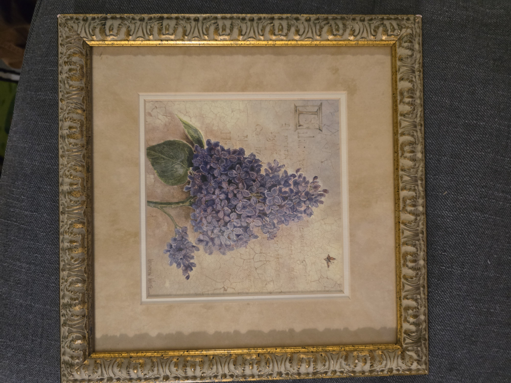 Set of Three Kathryn White Floral Art Prints - photo 3