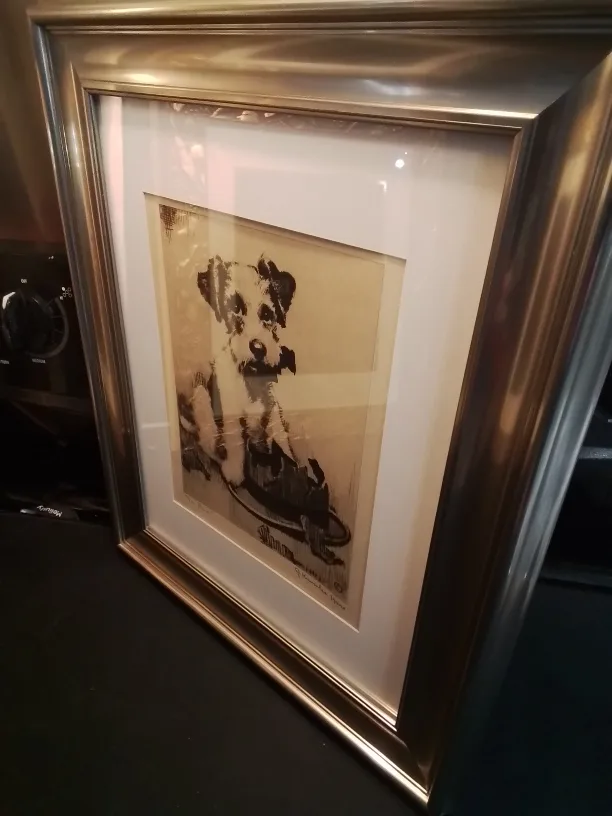 American Etching on Paper Signed John Knowles Hare image indicator(6)