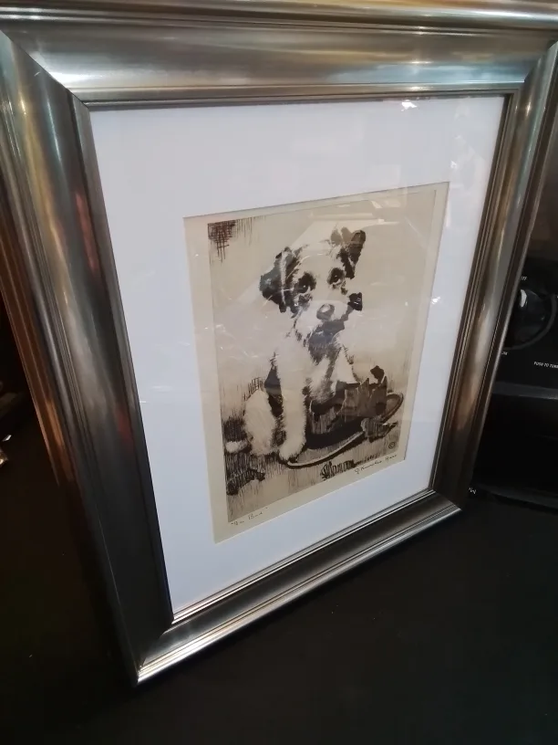 American Etching on Paper Signed John Knowles Hare image indicator(7)