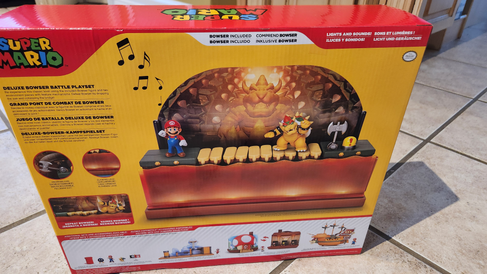 Nintendo 2.5 Inch Bowser Battle Playset