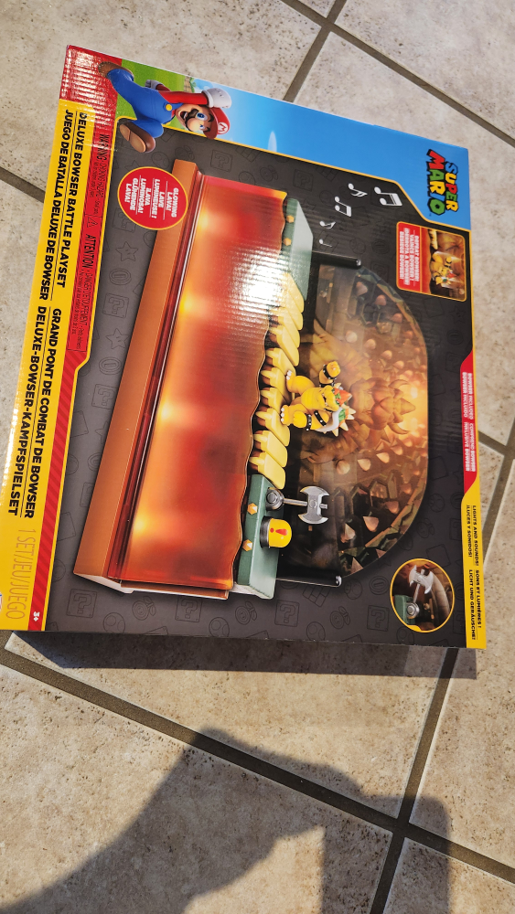 Nintendo 2.5 Inch Bowser Battle Playset - photo 3