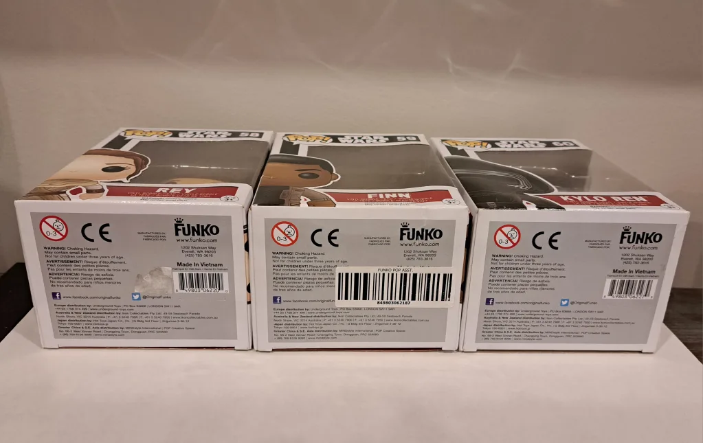 Rey, Finn, Kylo Ren ⭐️ Star Wars Funko Pop! image indicator(6)