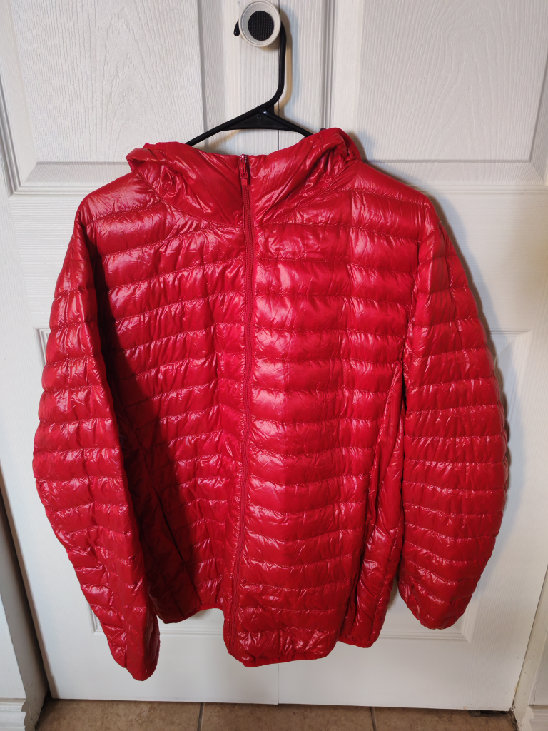 UNIQLO Ultra Light Down Jacket - Red - Size XL