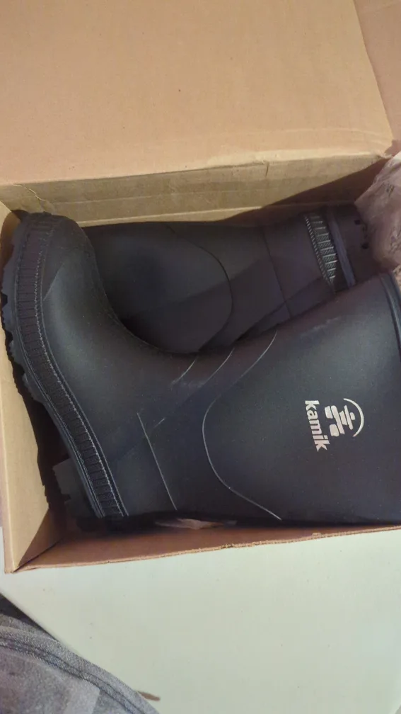 Kamik Stomp Youth Rubber Boots - Size 5 image indicator(2)