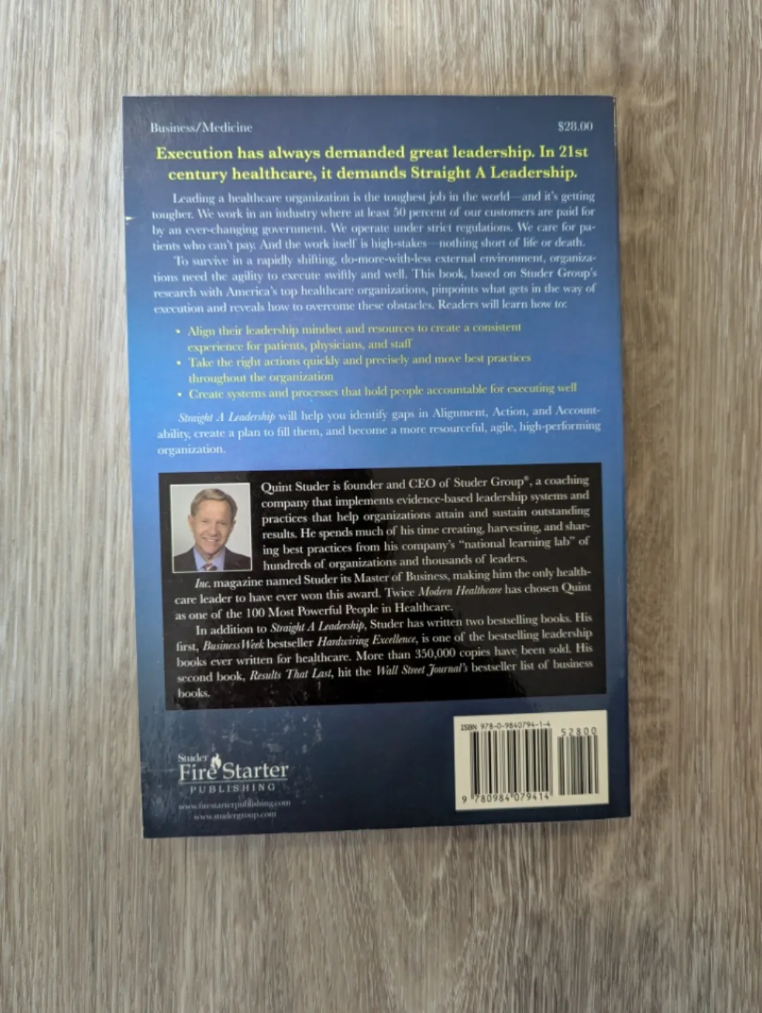 Straight A Leadership by Quint Studer image indicator(2)