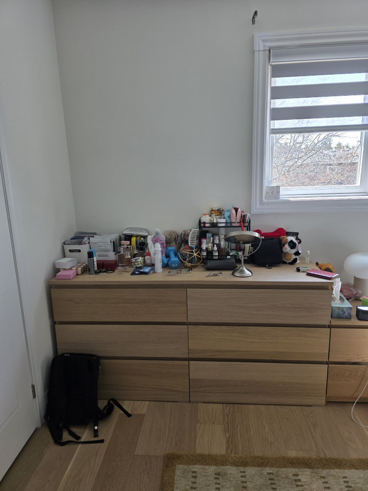 IKEA MALM 6-Drawer Dresser - Light Oak