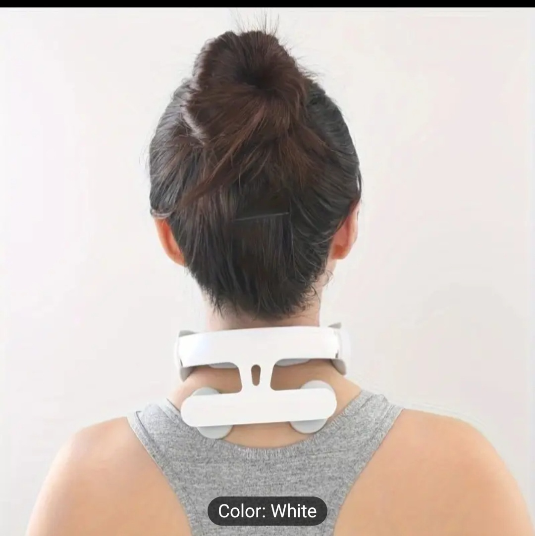 Portable Neck Massager - White - photo 2