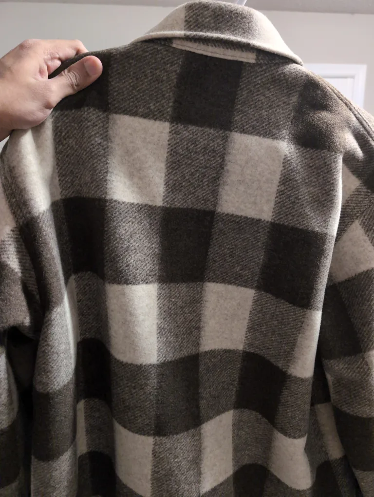 Uniqlo Men's Brown outer coat image indicator(3)