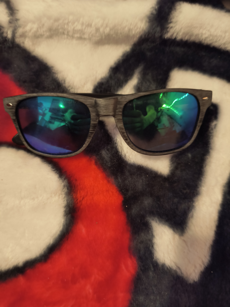 ShadyRays Wood Frame Sunglasses with Mirrored Lenses - photo 2