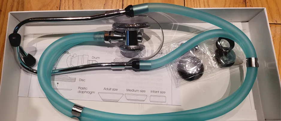 Primacare Sprague Rappaport Type Stethoscope - Mint Green image indicator(2)