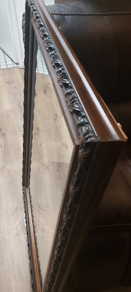 Ornate Wooden Framed Mirror - photo 2
