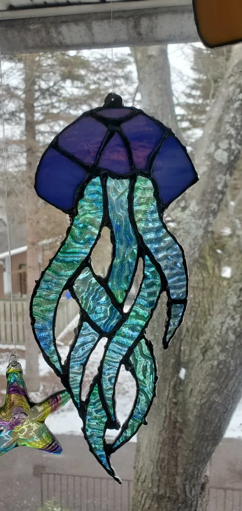 Stained Glass Jellyfish thumbnail