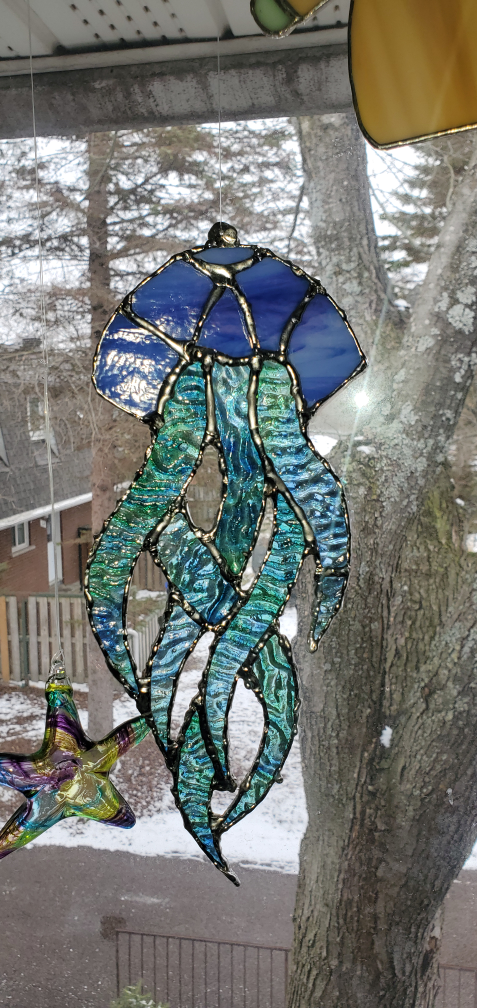 Stained Glass Jellyfish - photo 2